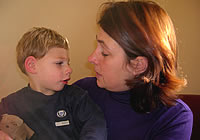 Vrouw met kind